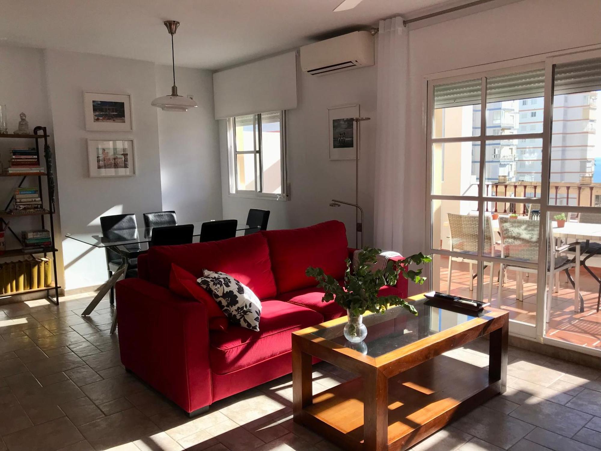 Atico Con Vistas Cerca Del Mar - Penthouse - Parking - Terraza Leilighet Torre Del Mar Eksteriør bilde