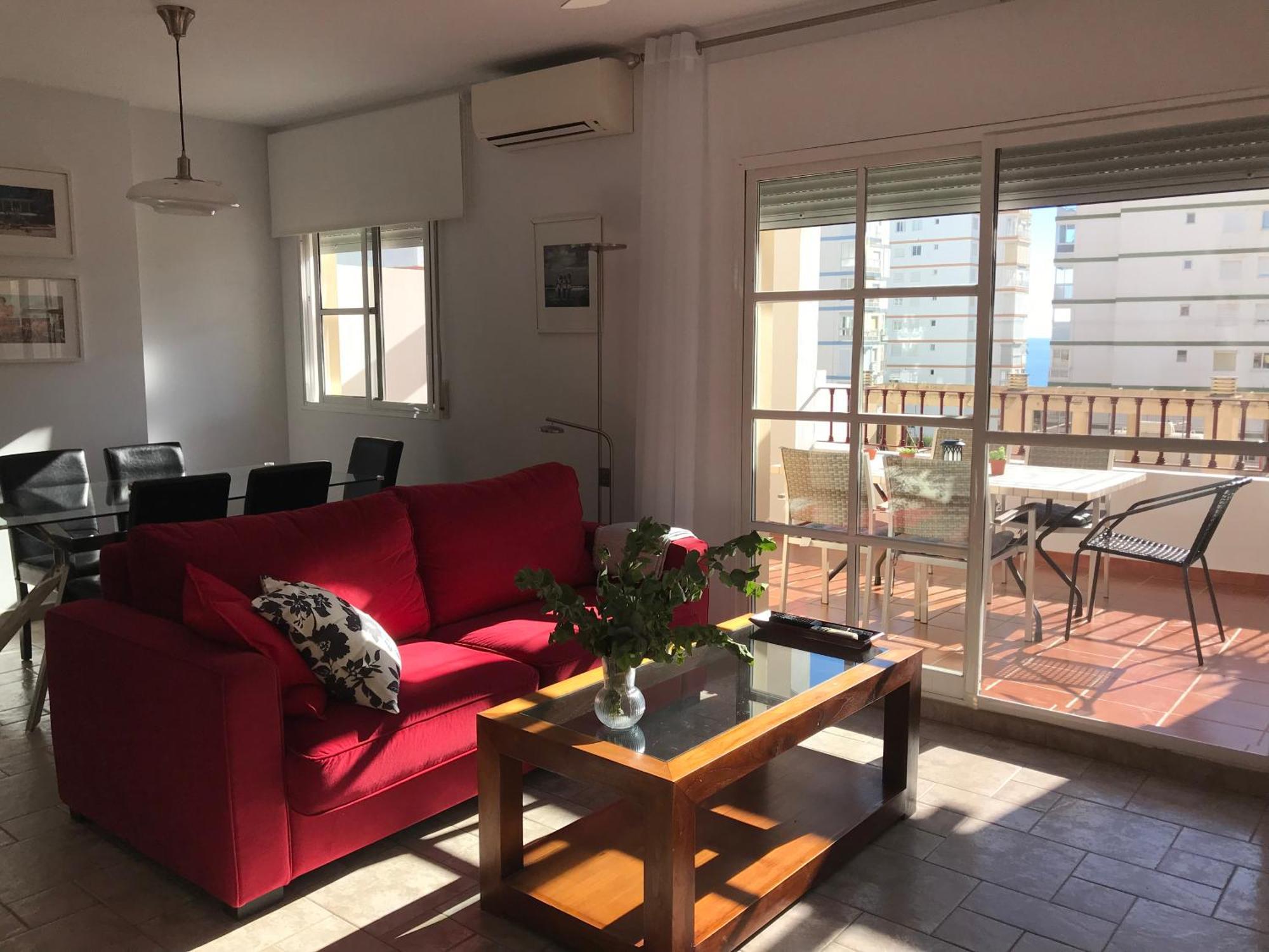 Atico Con Vistas Cerca Del Mar - Penthouse - Parking - Terraza Leilighet Torre Del Mar Eksteriør bilde